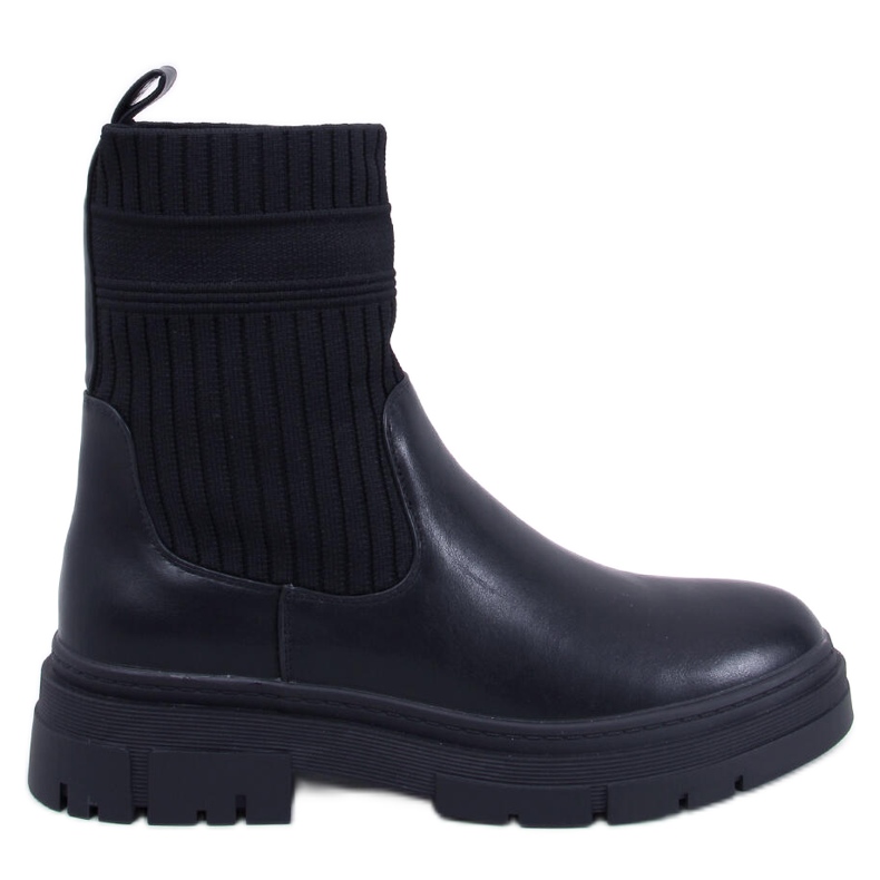 Stiefeletten mit flexiblem Obermaterial Demus Black schwarz