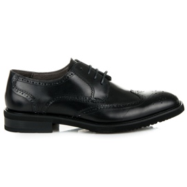Sorrento Herrenbrogues schwarz
