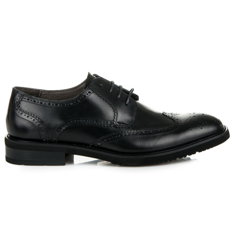 Sorrento Herrenbrogues schwarz