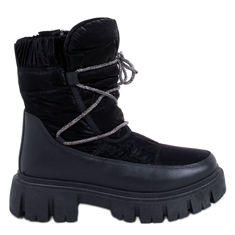 Mitrani Schwarze Damen-Schneestiefel