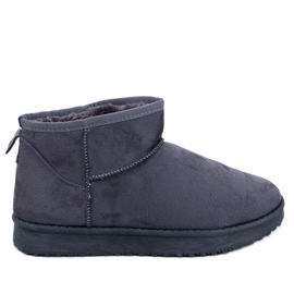 Emus kurze Schneestiefel Leav Grey grau