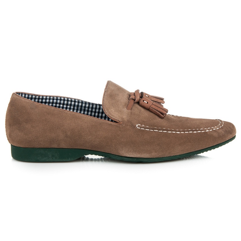 Sorrento Slip-on-Loafer mit Quasten braun