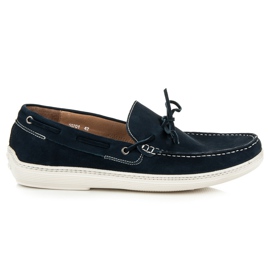 Sorrento Ledermokassins blau