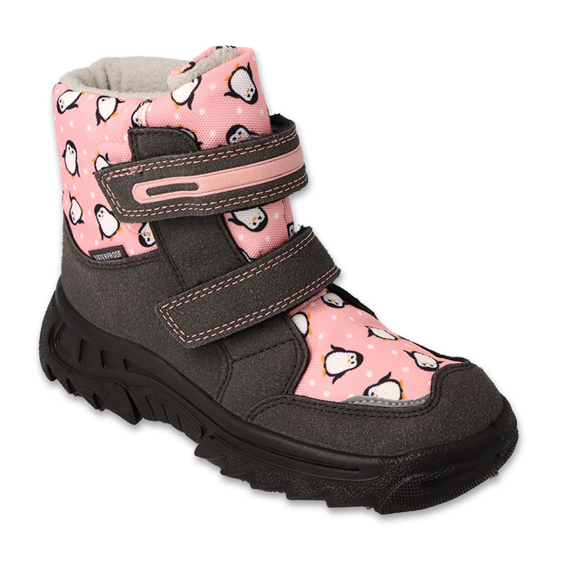 Befado-Trekkingschuhe mit 615P001-Membran grau