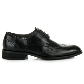 Sorrento Formelle Lederbrogues schwarz