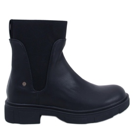 Mead Schwarze Chelsea-Stiefel für Damen