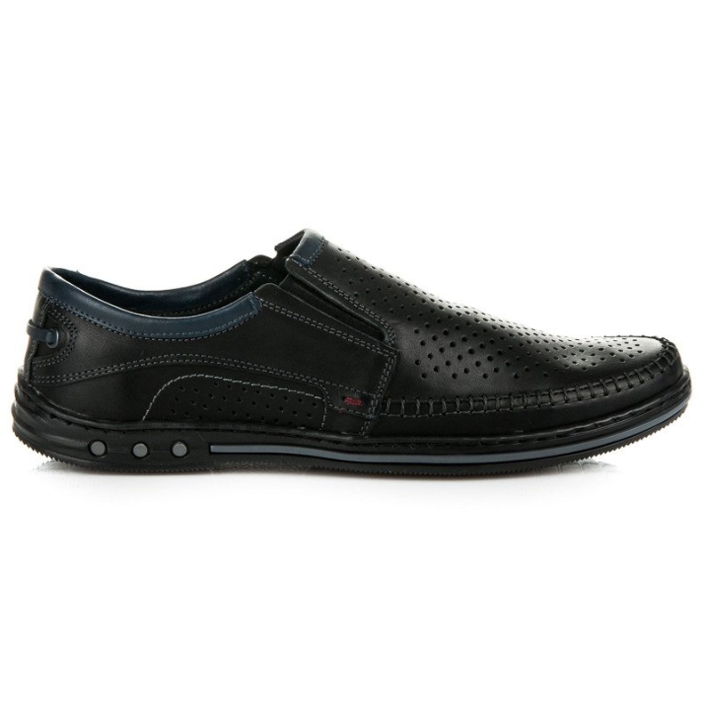 Lucca Slip-on BHs mit durchbrochener Optik schwarz