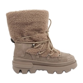 Lee Cooper LCJ-24-47-3149L Schneestiefel beige