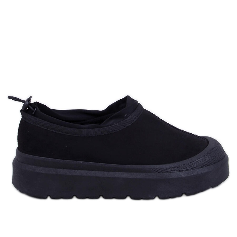 Jayden Schwarze kurze Schneestiefel