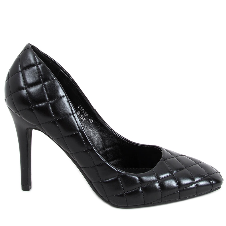 Gesteppte Modi Black Damen High Heels schwarz