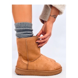 Klassische Delaney Camel-Schneestiefel – Inello braun