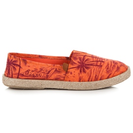 Vices Sommer-Slipons orange