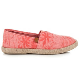 Vices Sommer-Slipons rosa
