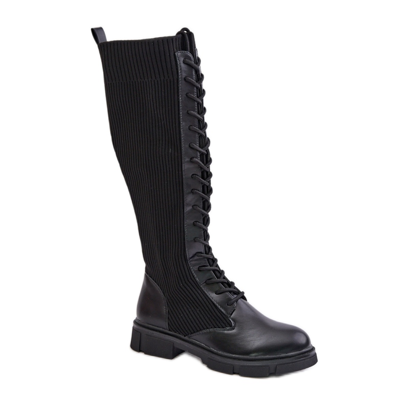 Modell 9060 Schwarze Stiefel