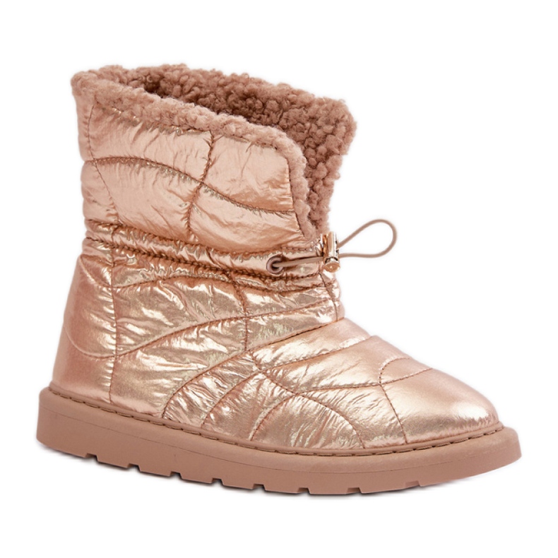 Schneestiefel Modell 6433 Roségold rosa