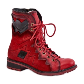 Maciejka 06106-08 Rote Stiefeletten