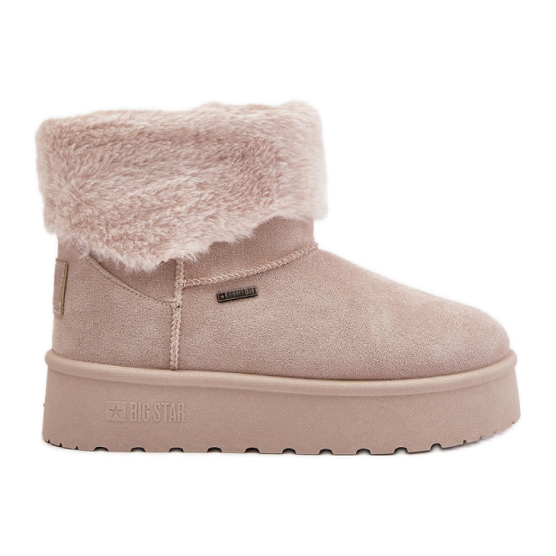 Big Star OO274A107 Hellbeige Schneestiefel