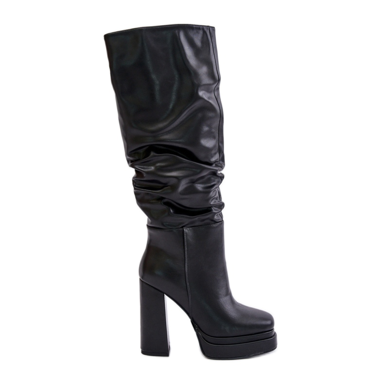 Modell C-263 Schwarze Stiefel