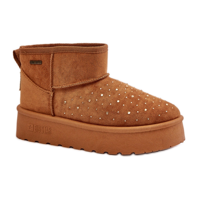 Schneestiefel Modell Big Star Camel braun