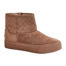 Big Star Beige Schneestiefel