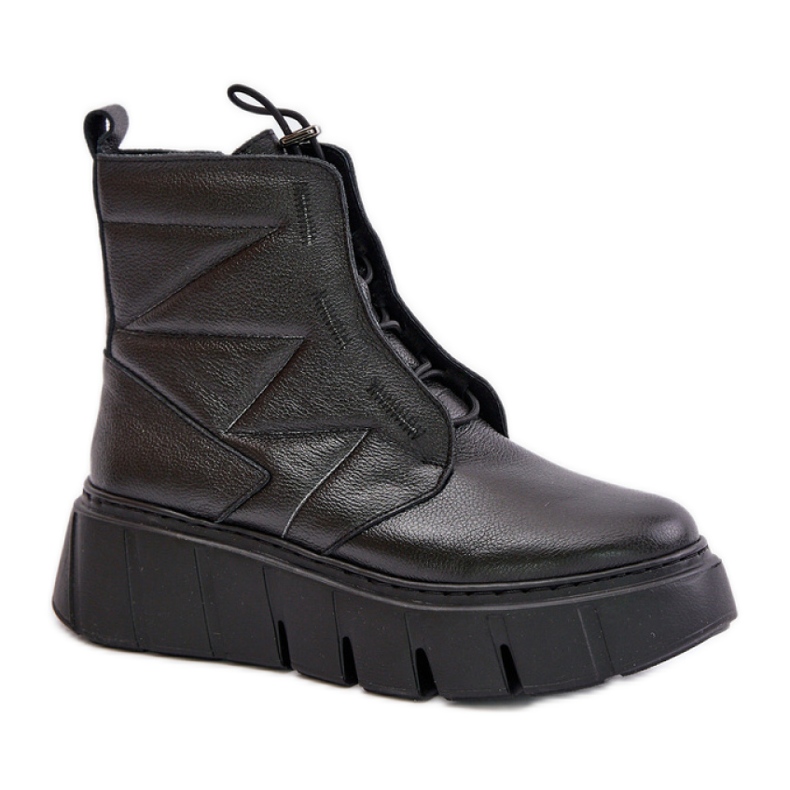 Modell Zazoo Schwarze Stiefel