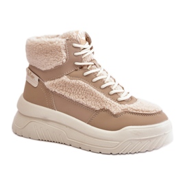 Lee Cooper LCJ-24-47-3146 Beige Sportschuhe