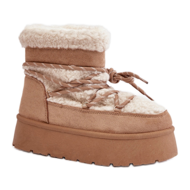 Schneestiefel Modell HY867-63 Beige