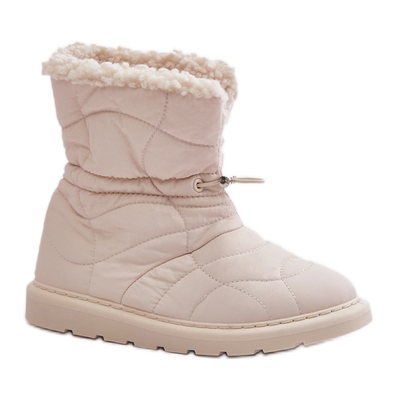 Modell 6433 Hellbeige Schneestiefel