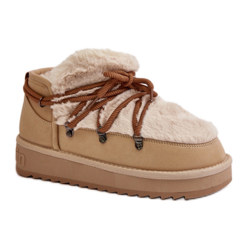 D.Franklin DFSH370011 Schneestiefel beige