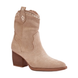 Stiefel Modell CHC359 Hellbeige