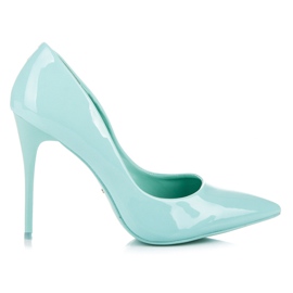 Vices Pumps in Neonminze grün