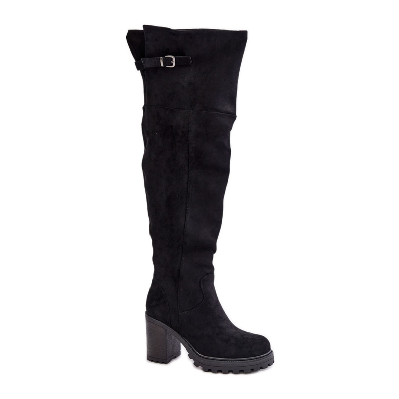 Modell LQ-76 Schwarze Stiefel