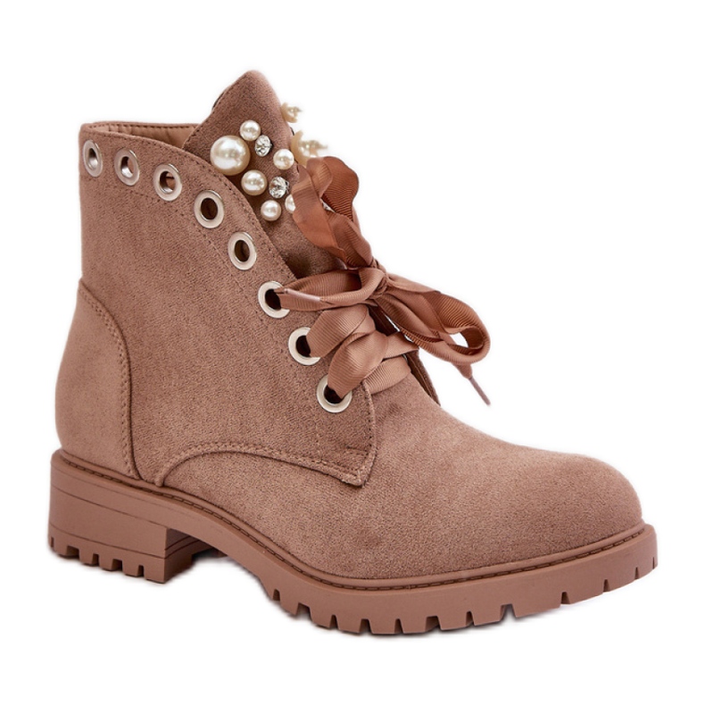Modell 8371 Beige Stiefel