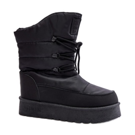 Big Star OO274884 Schwarze Schneestiefel