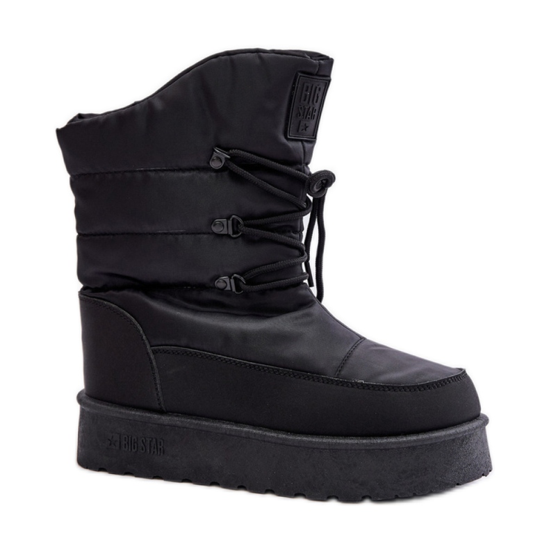 Big Star OO274884 Schwarze Schneestiefel