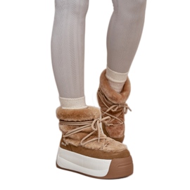 Big Star OO274A207 Braune Schneestiefel