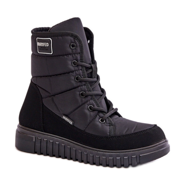 Progress PROGJ-24-157 Schwarze Schneestiefel