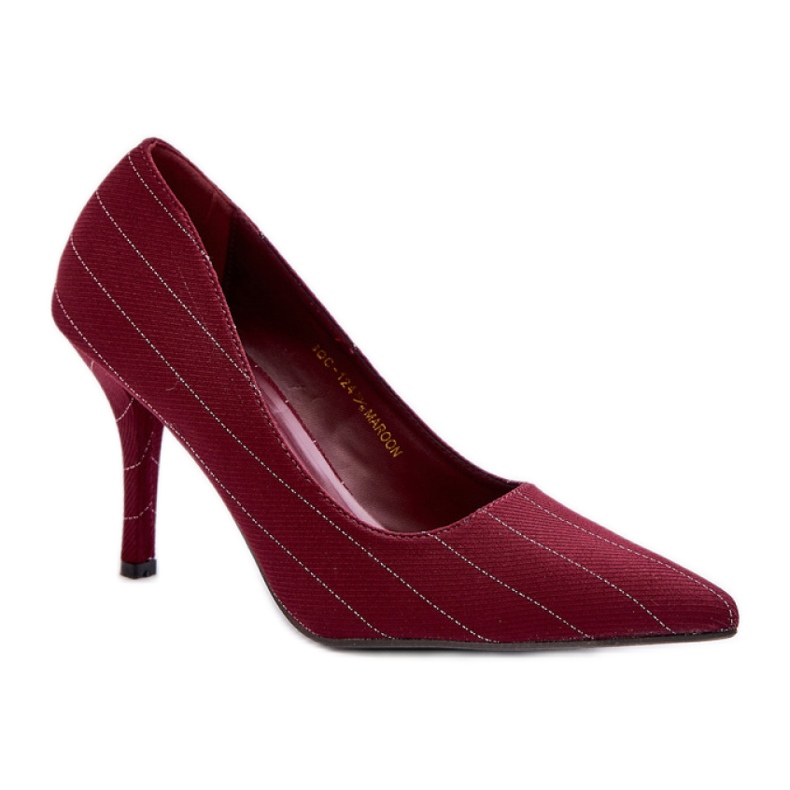 Stilettos Modell SQC-124 Burgund rot