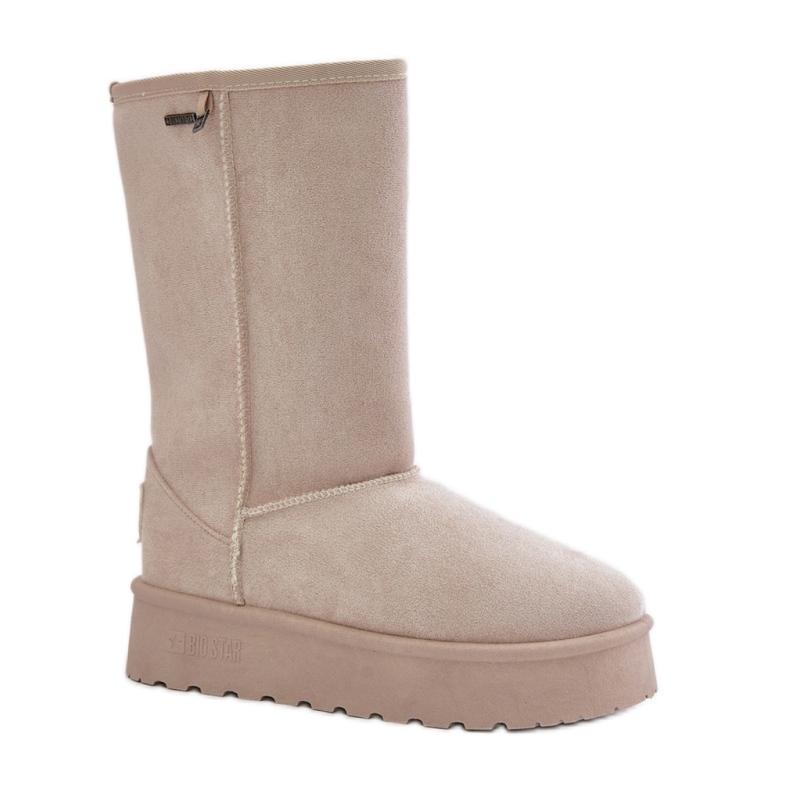 Big Star OO274894 Hellbeige Schneestiefel