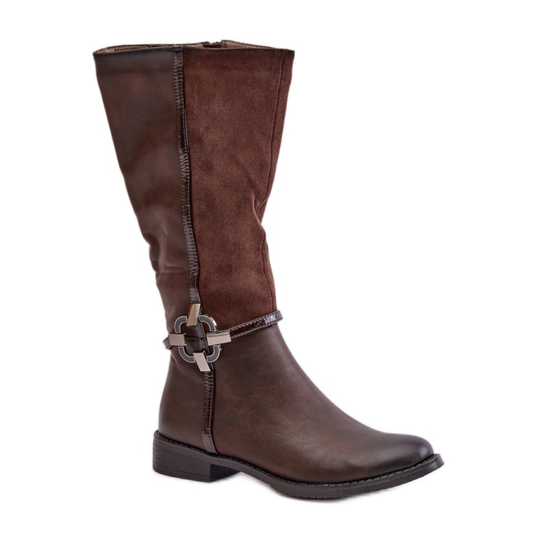 Jezzi Stiefel Modell ASA62-112 Braun