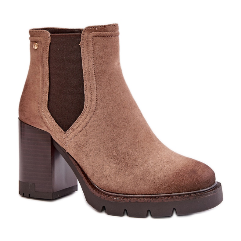 Vinceza 58356 Beige Stiefel