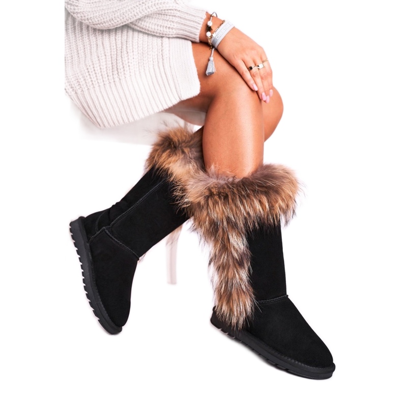 Schneestiefel Modell W19112 Blk Black schwarz