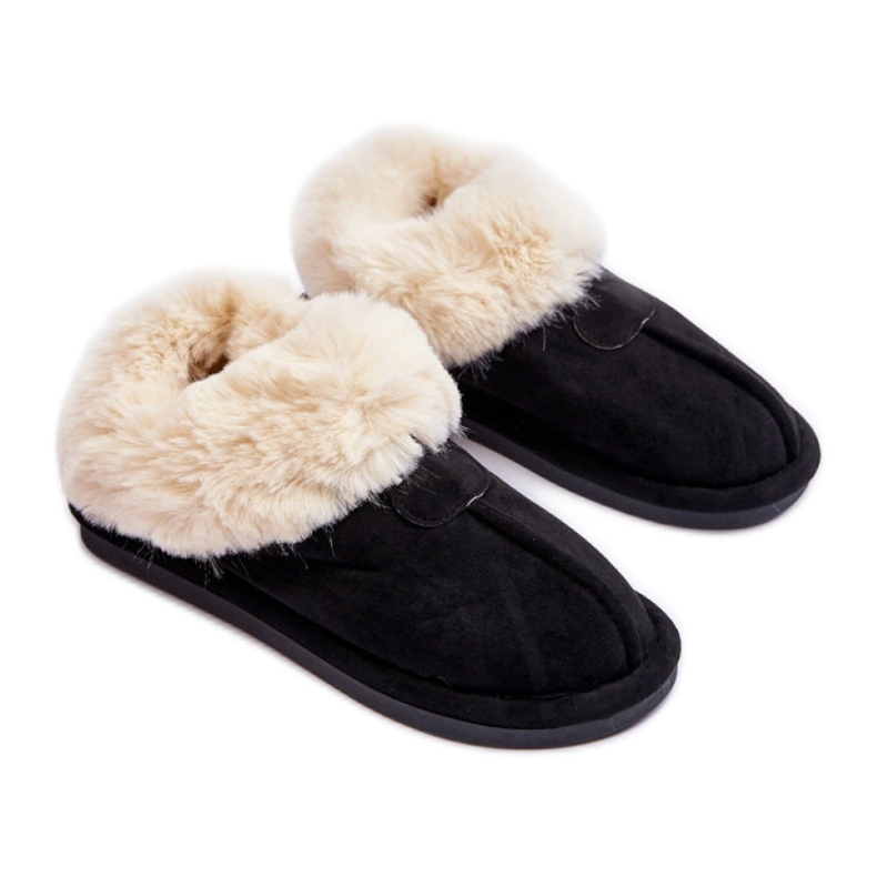 Hausschuhe Modell EV-58 Schwarz