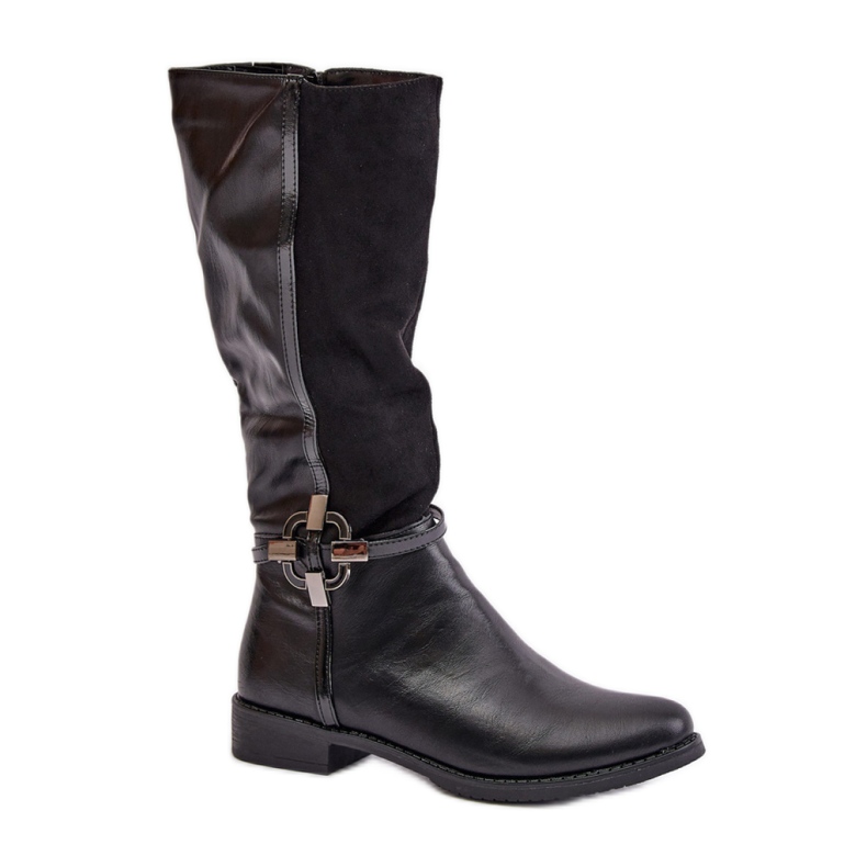 Jezzi Stiefel Modell ASA62-112 Schwarz