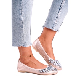 Ballerinas Modell C87 Gold gelb