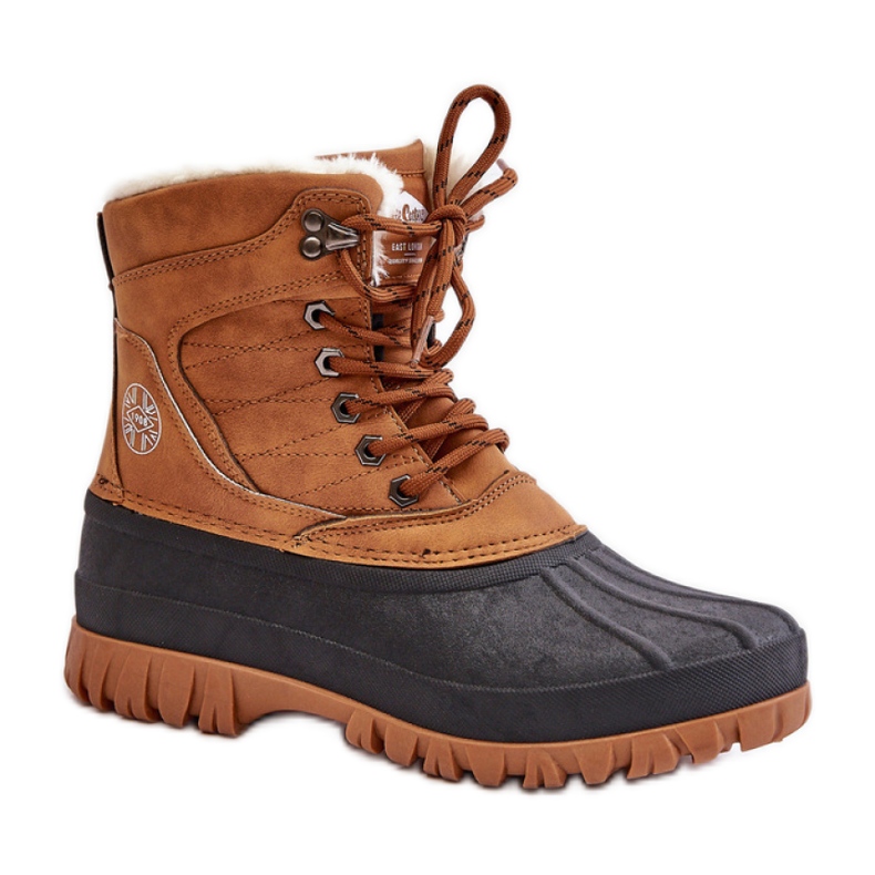 Lee Cooper LCJ-24-44-2869 Kamel-Schneestiefel braun