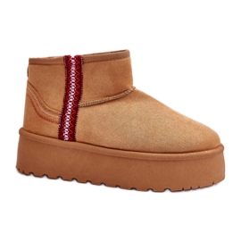 Modell 20221 Kamel-Schneestiefel braun