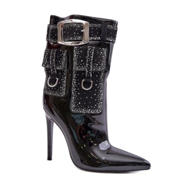 Modell 77-CD Schwarze Stiefel