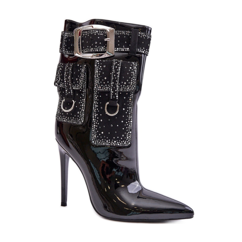 Modell 77-CD Schwarze Stiefel