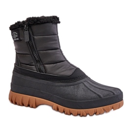 Lee Cooper LCJ-24-44-2866 Schwarze Schneestiefel